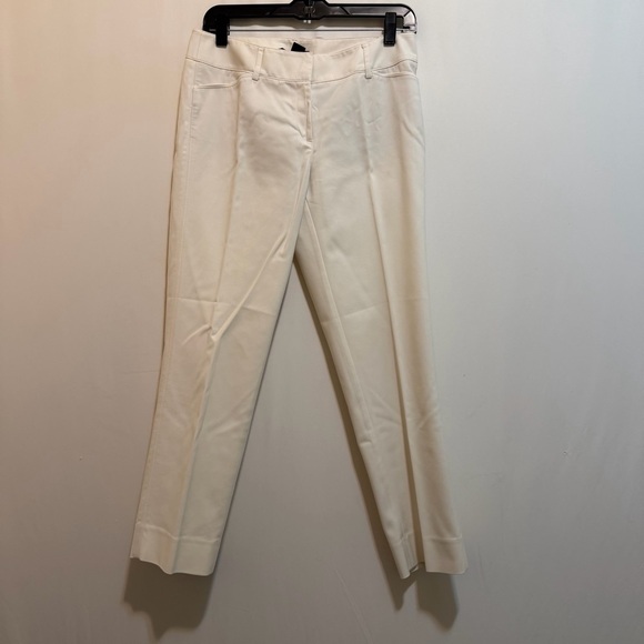 White House Black Market Pants - White House Black Market Cream Trousers